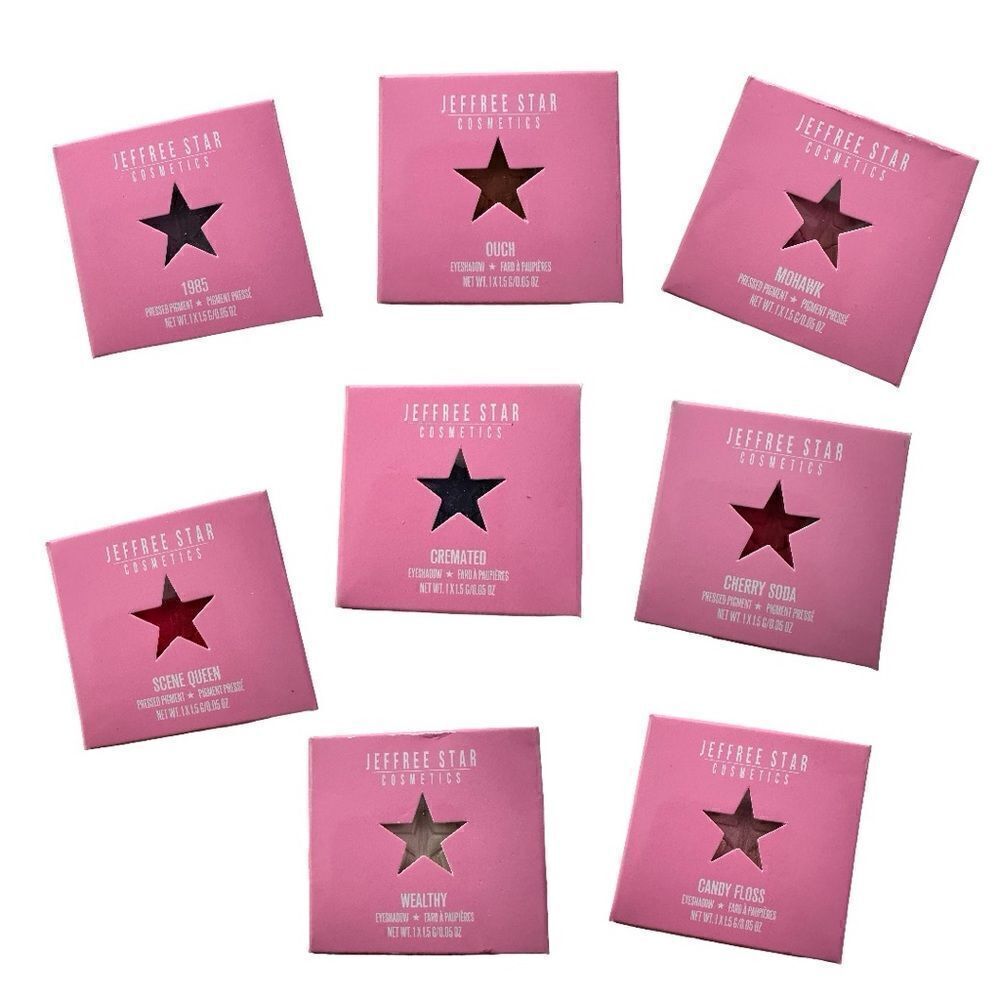 Jeffree Star Artistry Singles Build Your Own Pallet (8 single eyeshadows)